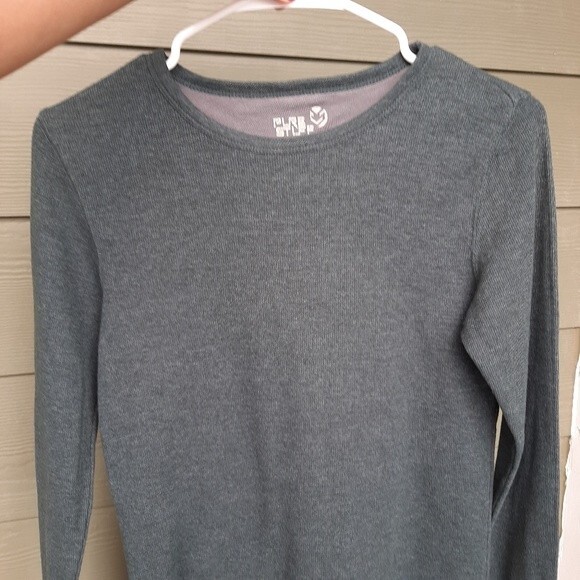 Pure Stuff Boys Top Thermal Waffle T-Shirt Long Sleeve Pullover Top M 10-12 - Picture 6 of 15